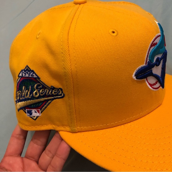 Toronto Blue Jays 1992 World Series Fitted Hat - 7 1/2 - Picture 3 of 10